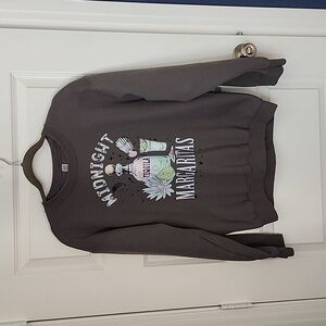 Midnight Margaritas Sweatshirt  Size Medium